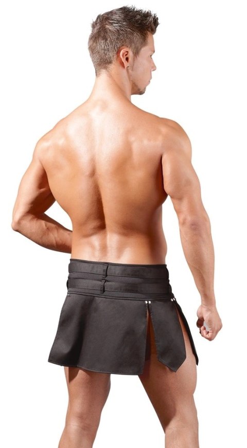 Svenjoyment - Spódnica Męska W Stylu Gladiatorskim Czarna M Svenjoyment - Spódnica Męska W Stylu Gladiatorskim Czarna M