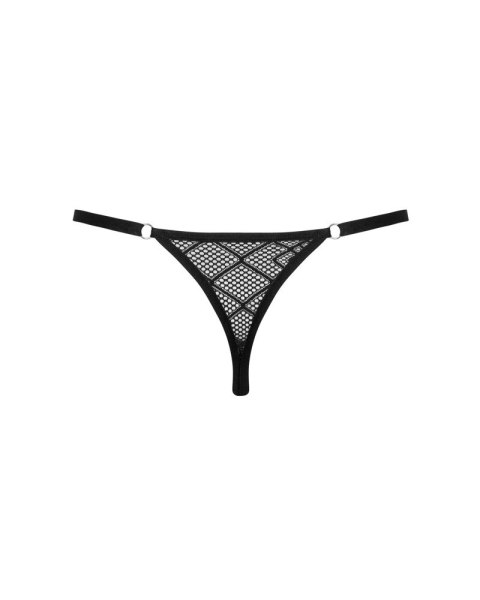 Obsessive - Seksowne Czarne Męskie Stringi Z Siateczki S-L Obsessive - Seksowne Czarne Męskie Stringi Z Siateczki S-L