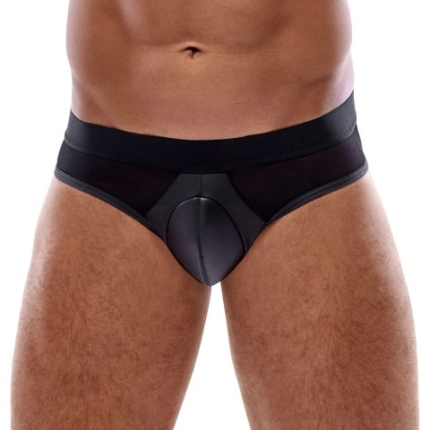 Svenjoyment - Seksowne Męskie Matowe Majtki Z Wstawkami Z Siatki Czarne XL Svenjoyment - Seksowne Męskie Matowe Majtki Z Wstawkami Z Siatki Czarne XL