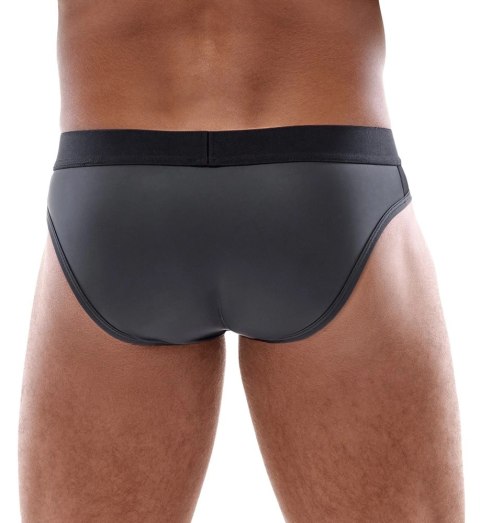 Svenjoyment - Seksowne Męskie Matowe Majtki Z Wstawkami Z Siatki Czarne XL Svenjoyment - Seksowne Męskie Matowe Majtki Z Wstawkami Z Siatki Czarne XL
