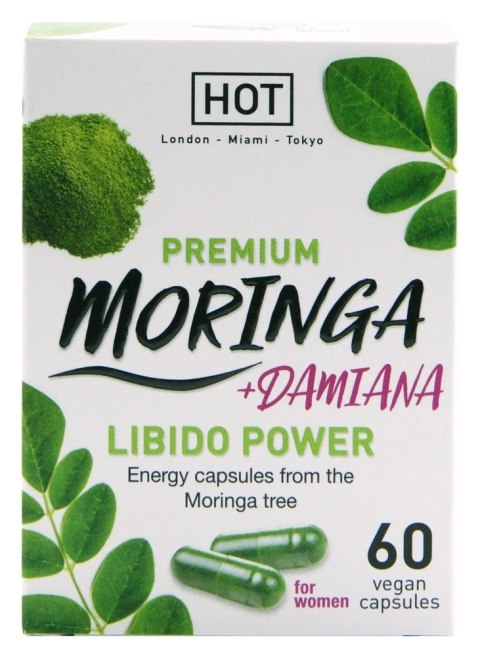Pondzuające Tabletki Dla Kobiet - HOT BIO Moringa Libido Caps 60 Pondzuające Tabletki Dla Kobiet - HOT BIO Moringa Libido Caps 60