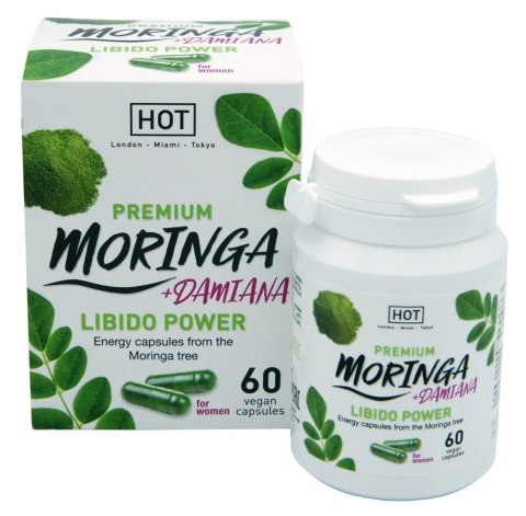 Pondzuające Tabletki Dla Kobiet - HOT BIO Moringa Libido Caps 60 Pondzuające Tabletki Dla Kobiet - HOT BIO Moringa Libido Caps 60