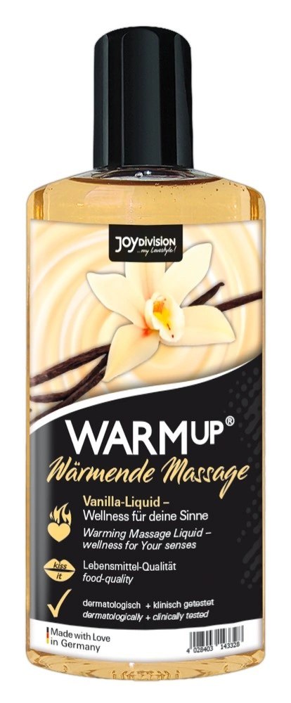 Warmup - Rozgrzewający Płyn Do Masażu Wanilia 150ml Warmup - Rozgrzewający Płyn Do Masażu Wanilia 150ml