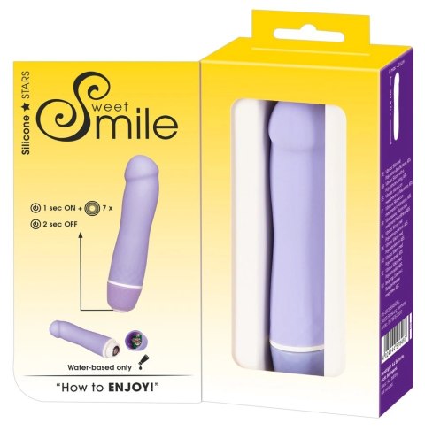 Sweet Smile - Fioletowy Mini Wibrator Z Żołędziem I 7 Trybami Wibracji Sweet Smile - Fioletowy Mini Wibrator Z Żołędziem I 7 Trybami Wibracji
