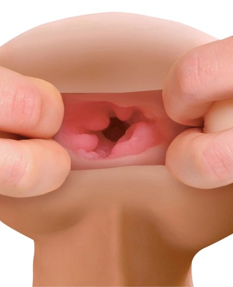 PET - Realistyczny Penis Z Jądrami I Otworem Cielisty XL 26 CM PET - Realistyczny Penis Z Jądrami I Otworem Cielisty XL 26 CM