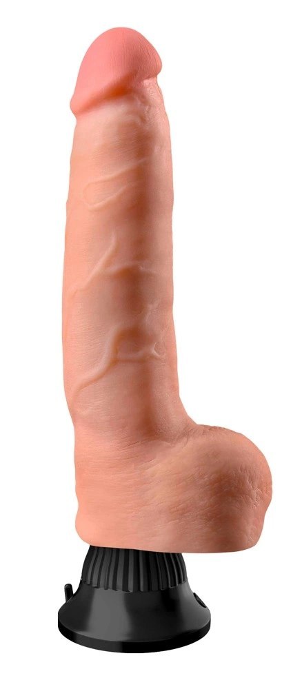 Real Feel Deluxe - Naturalny Wibrator Z Żyłami I Żołędziem 22cm Real Feel Deluxe - Naturalny Wibrator Z Żyłami I Żołędziem 22cm