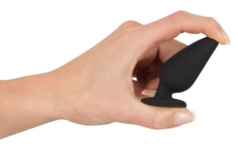 Korek Analny Stożkowy Ciężki Mały(7,8cm) - Black Velvets Korek Analny Stożkowy Ciężki Mały(7,8cm) - Black Velvets