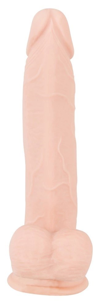 Nature Skin - Dildo O Naturalnym Wyglądzie Z Jądrami 24cm