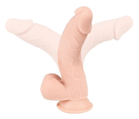 Nature Skin - Dildo O Naturalnym Wyglądzie Z Jądrami 24cm