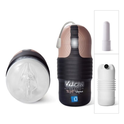 Vulcan - Masturbator W Kształcie Waginy Z Wibracjami Vulcan - Masturbator W Kształcie Waginy Z Wibracjami