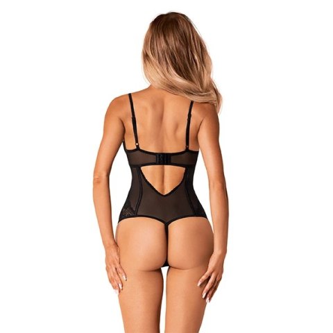 Obsessive - Seksowne Body Serena Love Z Otwartym Krokiem XS/S Obsessive - Seksowne Body Serena Love Z Otwartym Krokiem XS/S