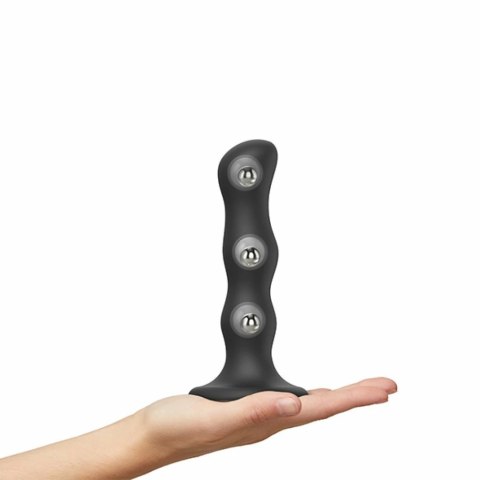 Dildo - Strap-On-Me Dildo Geisha Ball Black M Dildo - Strap-On-Me Dildo Geisha Ball Black M