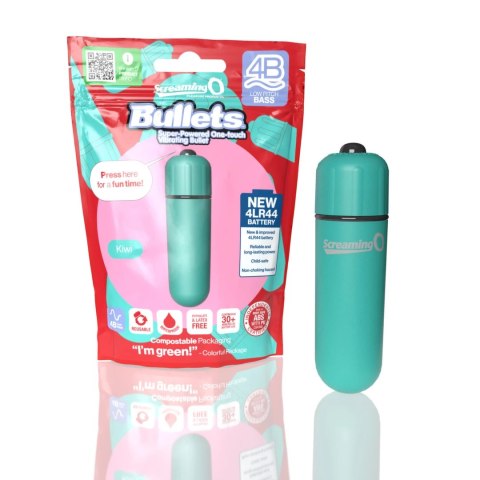The Screaming O - 4B Mini Wibrator Bullet Zielony The Screaming O - 4B Mini Wibrator Bullet Zielony