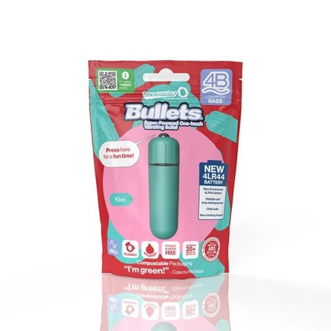 The Screaming O - 4B Mini Wibrator Bullet Zielony The Screaming O - 4B Mini Wibrator Bullet Zielony