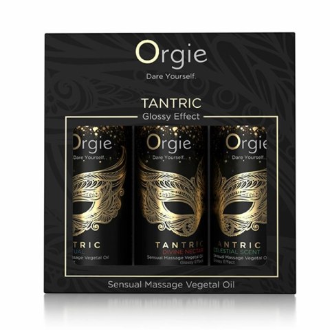 Zestaw olejków do masażu - Orgie Tantric Mini Size Set 3 x 30 ml Zestaw olejków do masażu - Orgie Tantric Mini Size Set 3 x 30 ml
