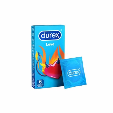 Prezerwatywy - Durex Love 6 szt Prezerwatywy - Durex Love 6 szt