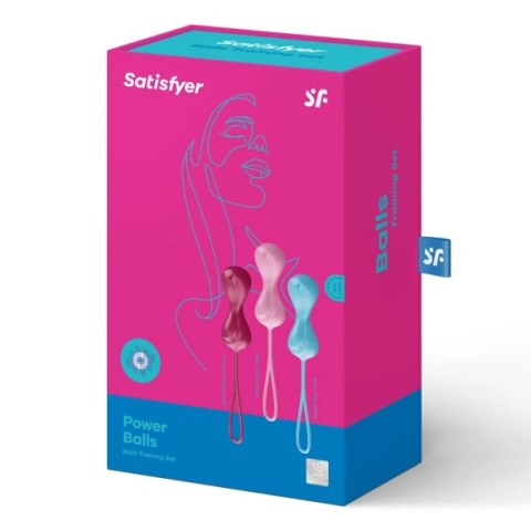 Kulki gejszy - Satisfyer Power Balls Training Set Kulki gejszy - Satisfyer Power Balls Training Set