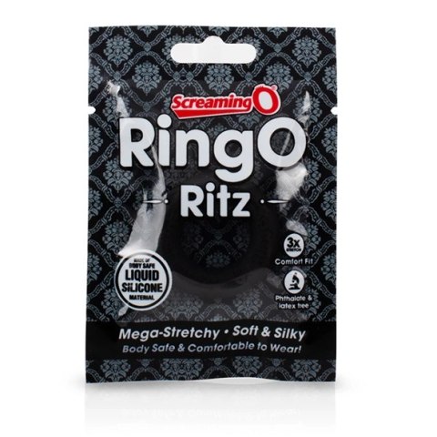 Pierścień erekcyjny - The Screaming O RingO Ritz Black Pierścień erekcyjny - The Screaming O RingO Ritz Black