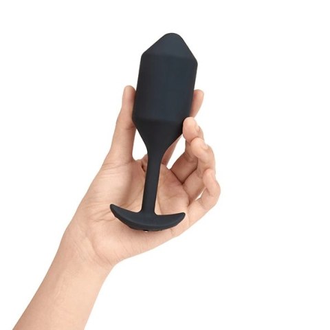 Plug analny wibrujący - B-Vibe Vibrating Snug Plug 4 Black Plug analny wibrujący - B-Vibe Vibrating Snug Plug 4 Black