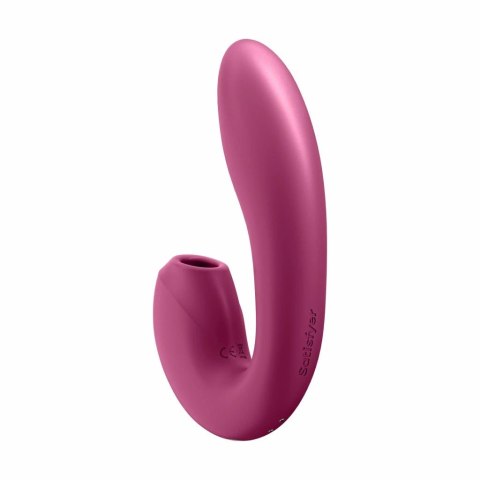 Wibrator z masażerem powietrznym - Satisfyer Sunray Berry Wibrator z masażerem powietrznym - Satisfyer Sunray Berry