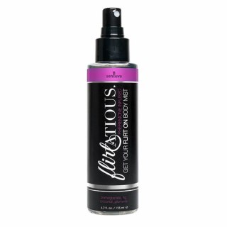 Mgiełka do ciała - Sensuva Flirtatious Pheromone Body Mist Pomegranate, Fig, Coconut & Plumeria 125 ml