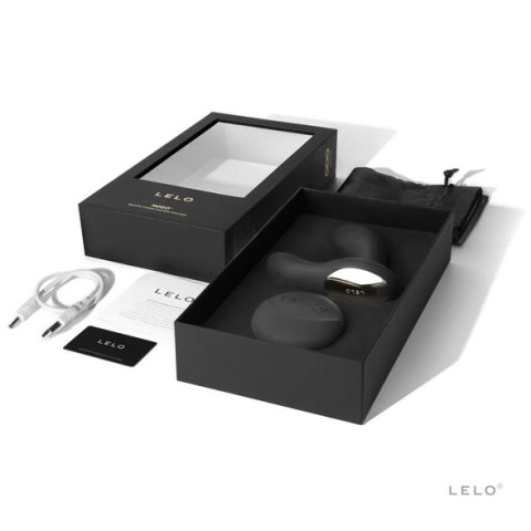 Wibrujący masażer prostaty - Lelo Hugo Black Wibrujący masażer prostaty - Lelo Hugo Black