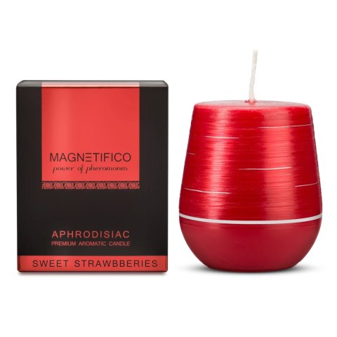 MAGNETIFICO - Aphrodisiac Candle Świeca Zapachowa Z Afrodyzjakami Truskawka MAGNETIFICO - Aphrodisiac Candle Świeca Zapachowa Z Afrodyzjakami Truskawka