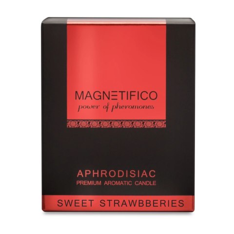 MAGNETIFICO - Aphrodisiac Candle Świeca Zapachowa Z Afrodyzjakami Truskawka MAGNETIFICO - Aphrodisiac Candle Świeca Zapachowa Z Afrodyzjakami Truskawka