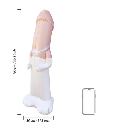 S-line by Shots - Nadmuchiwany penis do pływania S-line by Shots - Nadmuchiwany penis do pływania