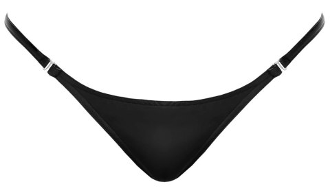 Noir - Seksowne Rozpinane Stringi Z Czarnych Paseczków S/M Noir - Seksowne Rozpinane Stringi Z Czarnych Paseczków S/M