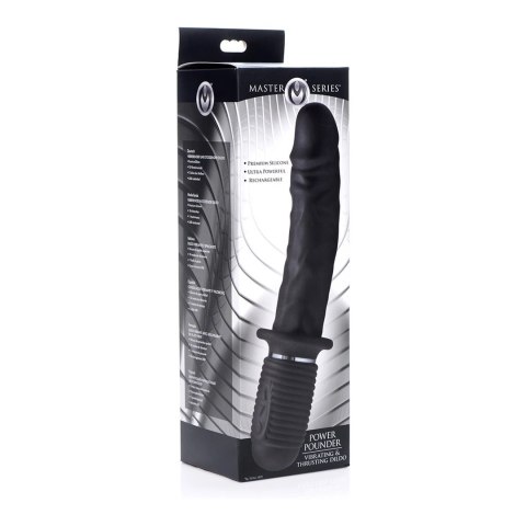 Wibrujące i pchające silikonowe dildo Power Pounder XR Brands Wibrujące i pchające silikonowe dildo Power Pounder XR Brands