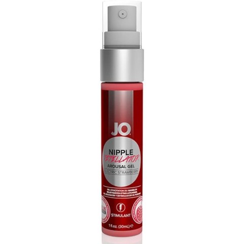 Żel stymulujący sutki - System JO Nipple Titillator Strawberry 30 ml Żel stymulujący sutki - System JO Nipple Titillator Strawberry 30 ml