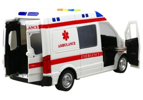 Auto Karetka Pogotowia Ambulans Efekty Gra Świeci Auto Karetka Pogotowia Ambulans Efekty Gra Świeci