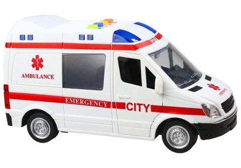 Auto Karetka Pogotowia Ambulans Efekty Gra Świeci Auto Karetka Pogotowia Ambulans Efekty Gra Świeci