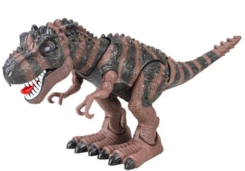 Dinozaur Na Baterie Tyranozaur Rex Chodzący Brązowy Dinozaur Na Baterie Tyranozaur Rex Chodzący Brązowy