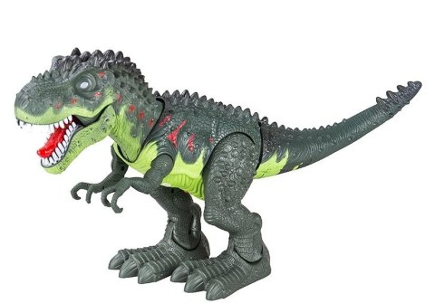 Dinozaur Na Baterie Tyranozaur Rex Chodzący Zielony Dinozaur Na Baterie Tyranozaur Rex Chodzący Zielony