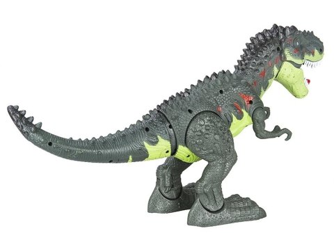 Dinozaur Na Baterie Tyranozaur Rex Chodzący Zielony Dinozaur Na Baterie Tyranozaur Rex Chodzący Zielony