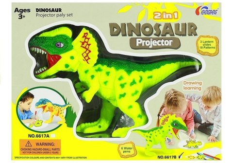 Projektor do rysowania dinozaur 2w1 Projektor do rysowania dinozaur 2w1