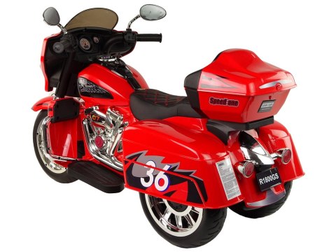 Motor Na Akumulator Trójkołowy Goldwing Czerwony Motor Na Akumulator Trójkołowy Goldwing Czerwony