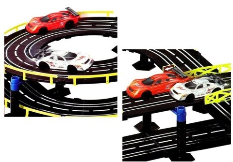 Tor Wyścigowy 2 Autka Kontrolery Slot Cars 1:43 Tor Wyścigowy 2 Autka Kontrolery Slot Cars 1:43