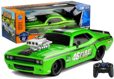Zdalnie Sterowane Auto 1:16 R/C Pilot 27 Zielone Zdalnie Sterowane Auto 1:16 R/C Pilot 27 Zielone