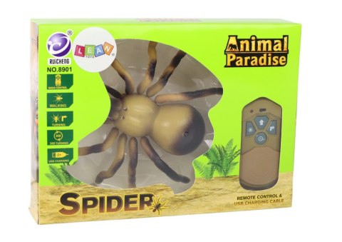 Zdalnie Sterowany Pająk Tarantula Pilot R/C Żółty Zdalnie Sterowany Pająk Tarantula Pilot R/C Żółty