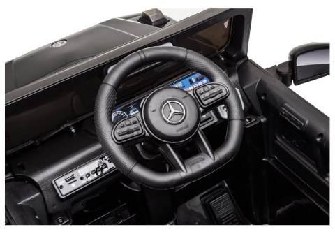 Auto na Akumulator Mercedes G63 AMG Czarny Lakierowany BBH-002 Auto na Akumulator Mercedes G63 AMG Czarny Lakierowany BBH-002