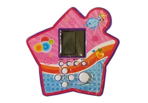 Gra Elektroniczna Kieszonkowa Tetris Fioletowy Gra Elektroniczna Kieszonkowa Tetris Fioletowy