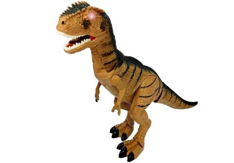 Dinozaur Tyranozaur Porusza się Ryczy Świeci Dinozaur Tyranozaur Porusza się Ryczy Świeci