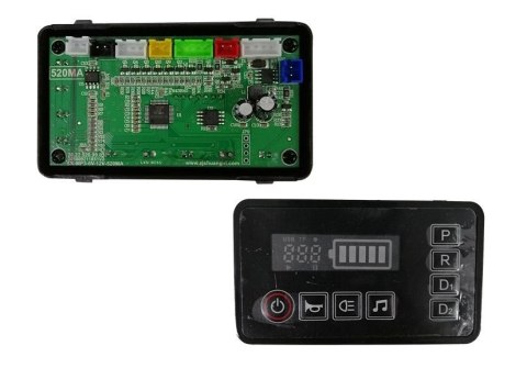 Panel muzyczny sterujący do pojazdu na akumulator Panel muzyczny sterujący do pojazdu na akumulator