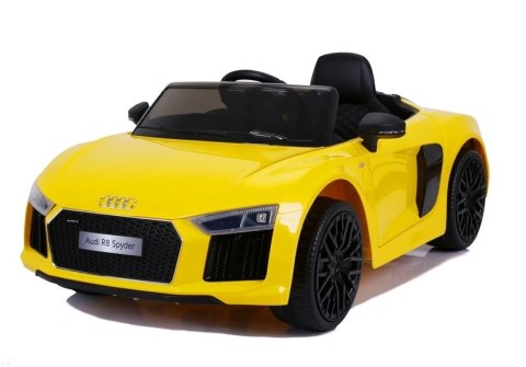 Pojazd na Akumulator Audi R8 JJ2198 Żółte Pojazd na Akumulator Audi R8 JJ2198 Żółte