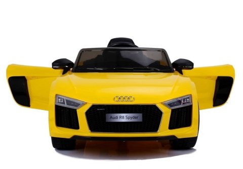 Pojazd na Akumulator Audi R8 JJ2198 Żółte Pojazd na Akumulator Audi R8 JJ2198 Żółte
