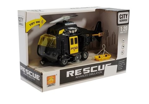 Helikopter Ratunkowy na baterie 1:20 Dźwięk Światła Helikopter Ratunkowy na baterie 1:20 Dźwięk Światła