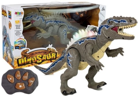 Dinozaur Zdalnie Sterowany Tyranozaur Świeci Szary Dinozaur Zdalnie Sterowany Tyranozaur Świeci Szary